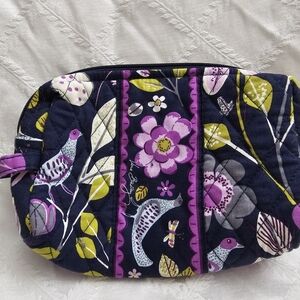 Vera Bradley Floral Quilted Women's Cosmetic Case